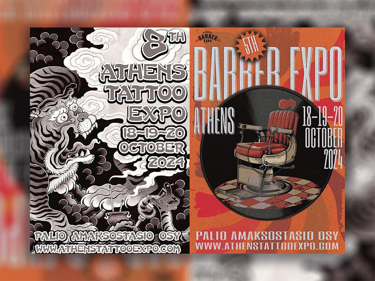 8η Athens Tattoo Expo & 5η Athens Barber Expo